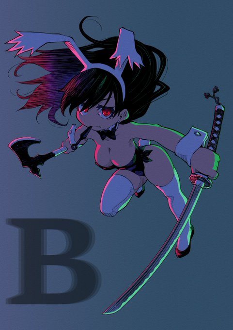 拙者、逆バニーの良さがわからん侍
1枚目が低解像度だったので上げ直し候 