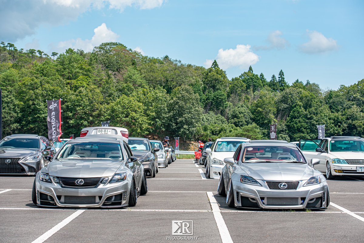 CHIICHAN_1000's tweet image. VIPStyleミーティング岡山
行ってきました🚘🚘
暑すぎて溶けそうやった🫠

📸@korosuke_y51 
いつもありがとうございます🥰

#vipstyle
#vipstylemt
#lexus