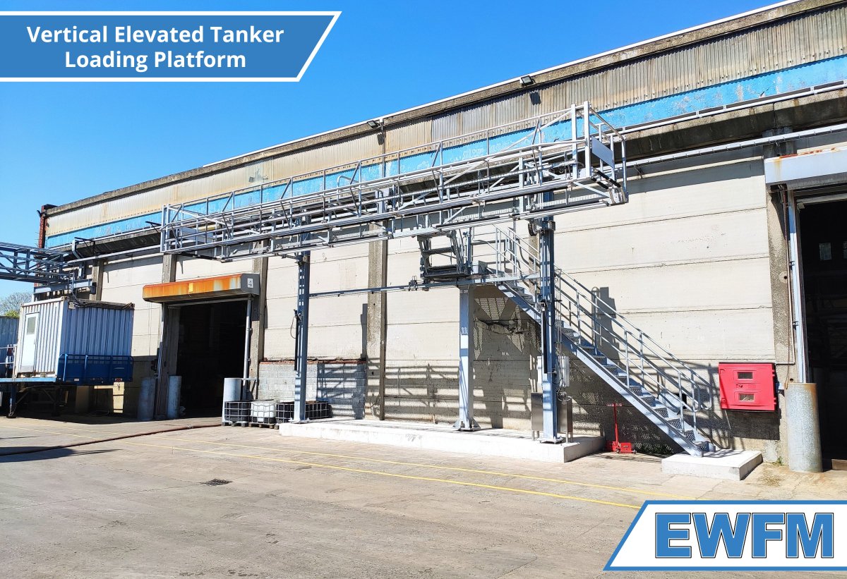 EWFM_'s tweet image. Looking for the perfect solution for safe and efficient access to the tops of tankers and railcars? 🤔

Look no further than the Vertical Elevated Tanker Loading Platform.

#Tanker  #LoadingPlatform #Safety #SafetyAtWork #WorkSafety #WorkingFromHeights #SafetyatHeights  #EWFM