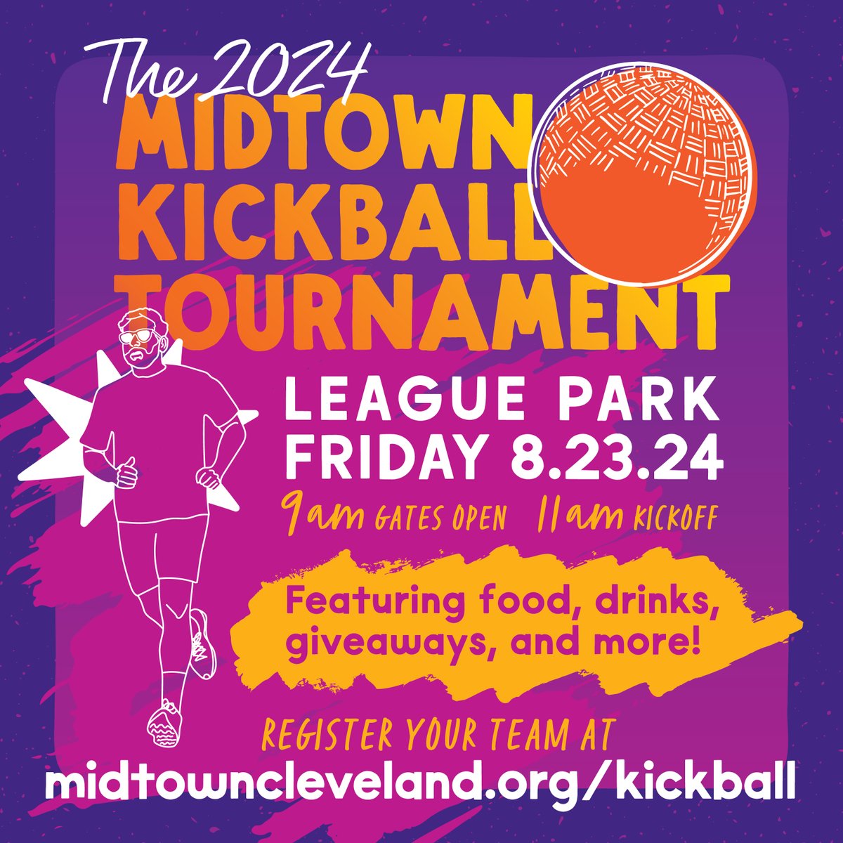 Time's running out to form your kickball dream team! ⏰ Register by August 5th and get ready to kick it in MidTown! #midtown #thisiscle #thisisourneighborhood #MidTownKickball #LeaguePark #CommunityEngagement #LocalBusinesses #CommunityBonding #MidTownEvents