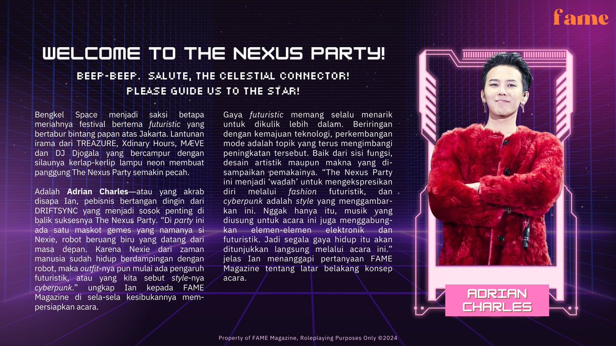 FAME Magazine tweet media