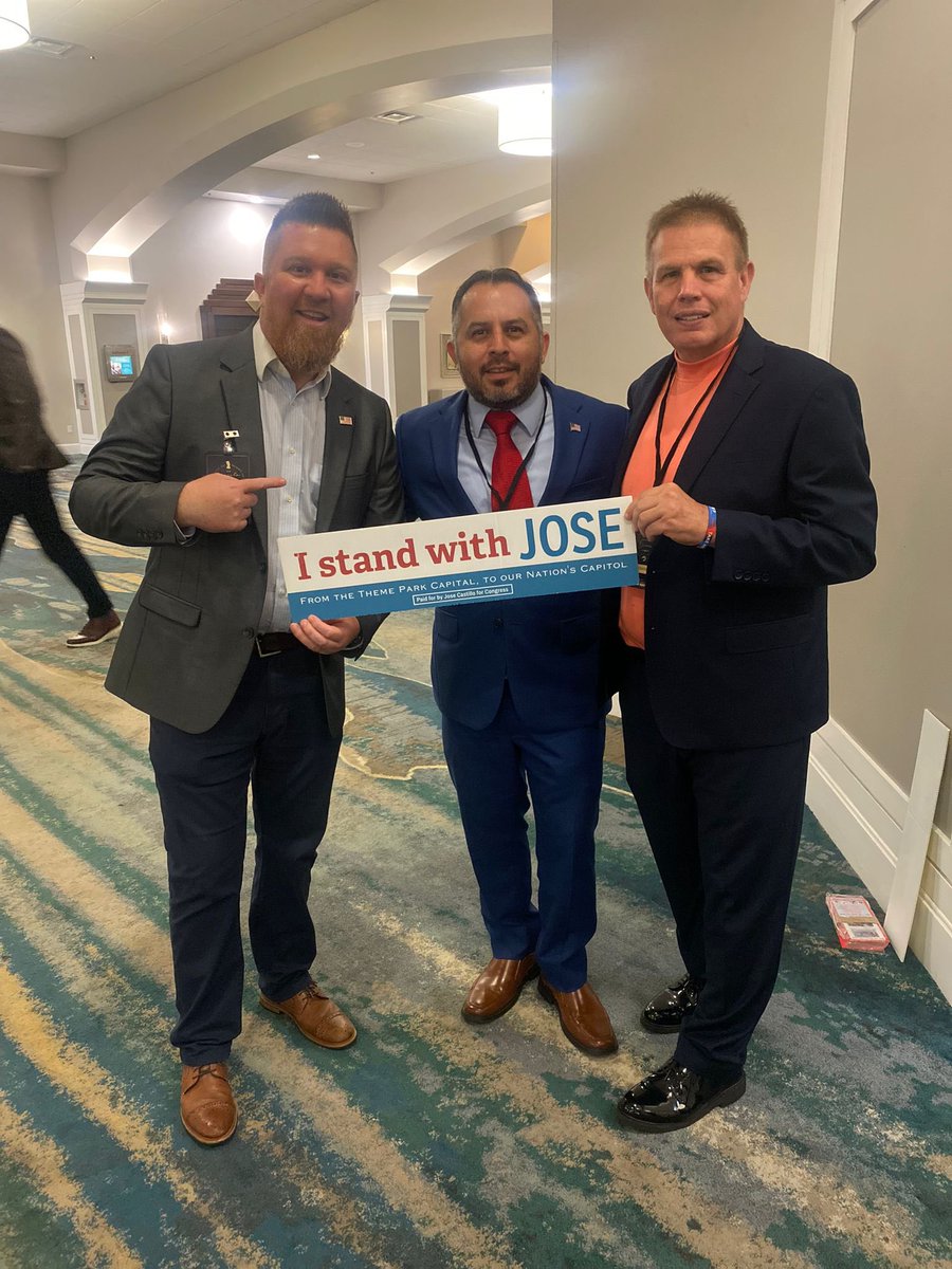 EmilioRuizFl's tweet photo. Republican candidates from past primaries in CD-09 understand that we can only beat Darren Soto with a bold, hispanic  conservative candidate like Jose Castillo.

Let’s vote him to be our next congressman that actually works for ALL residents. https://t.co/hkOhD3gHGU