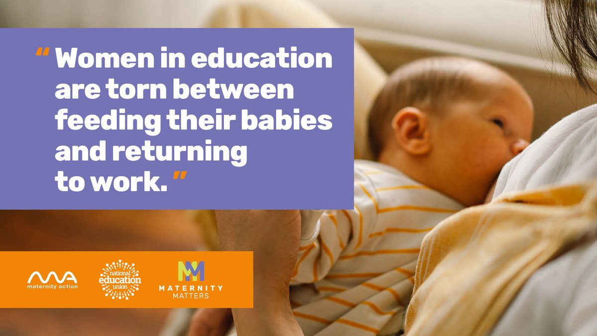 Will you be breastfeeding on return to work in the autumn term? 
 
Know the rules and assert your rights with our call to action and resources for breastfeeding women at work 👉  neu.org.uk/maternity  
 
#MaternityMatters #WorldBreastfeedingWeek