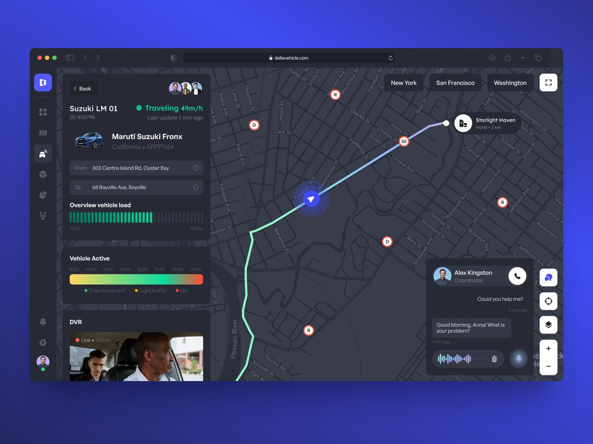 arounda_agency's tweet photo. 🔥GPS Navigator with AI Assistant: Your Road, Simplified. Our sleek and intuitive design makes navigating a breeze🔥
👉 https://t.co/HcksU7oHp1
#uiux #uiuxdesign #productdesigner #uxuidesigner #appdesigner #productdesign #appdesign #appdevelopment #designapp #uiuxagency https://t.co/ZWEwSi60n4