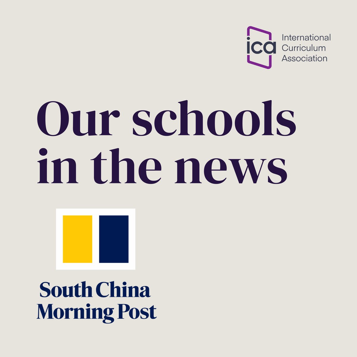 IC_Association's tweet image. Thank you to Geoff Blaik from @yca_ymcachristianacademy for sharing how our International Primary Curriculum (IPC) is helping to #ImproveLearning for students at the school with @SCMPnews.

Read the full article: scmp.com/presented/news…