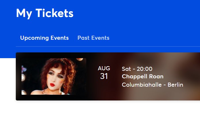 AlmightyV888's tweet photo. Bye scammers and fuck u Ticketmaster. Now I have to see my favorite artist’s favorite artist with an empty wallet:( 167 for a resale is fkin insane # chappell roan Berlin https://t.co/mNjKe1Du9k