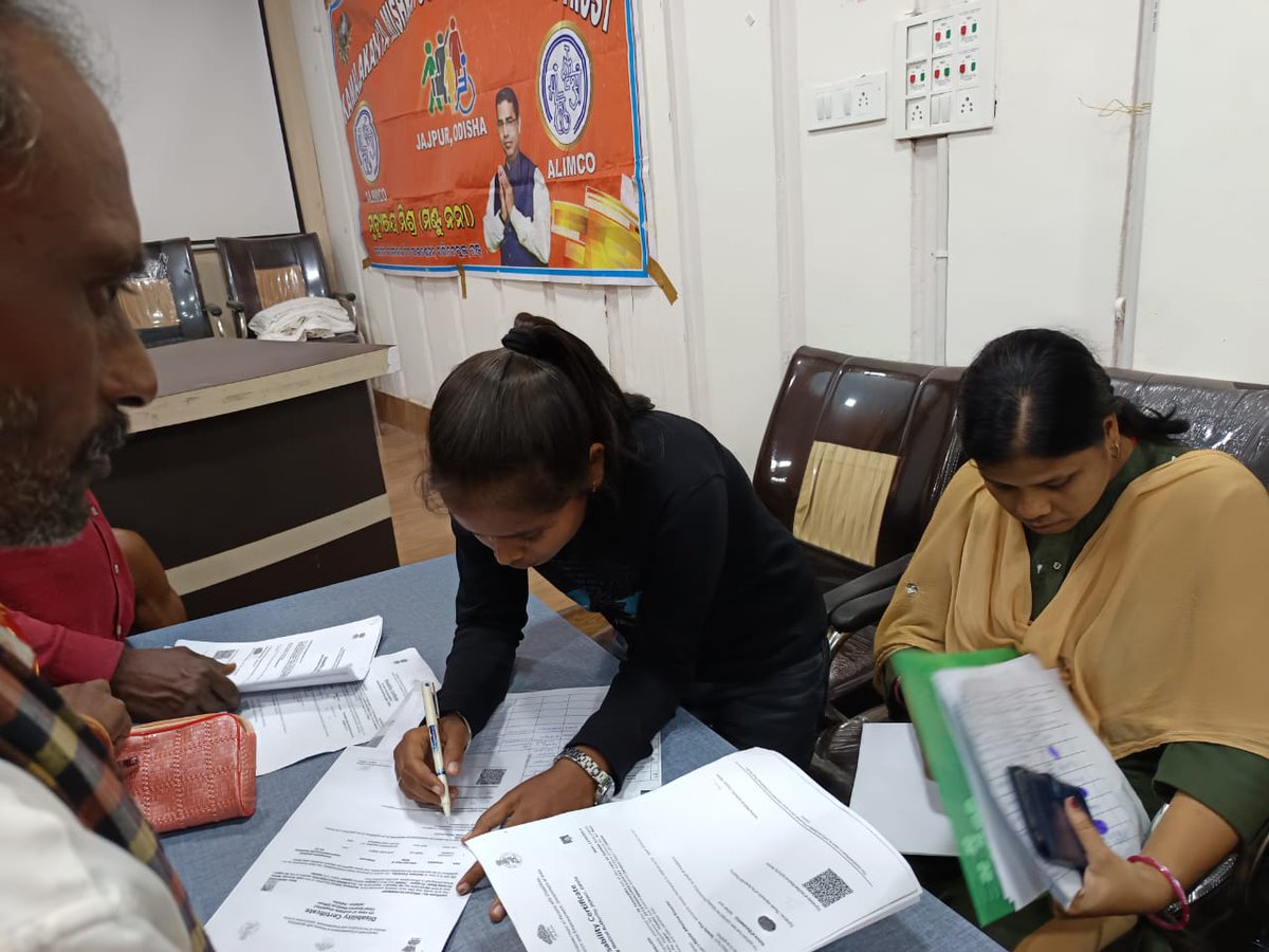 Disability Assessment Camp under ADIP Scheme organised by ALIMCO at Jajpur. <a href="/SSEPD2/">SSEPD</a>