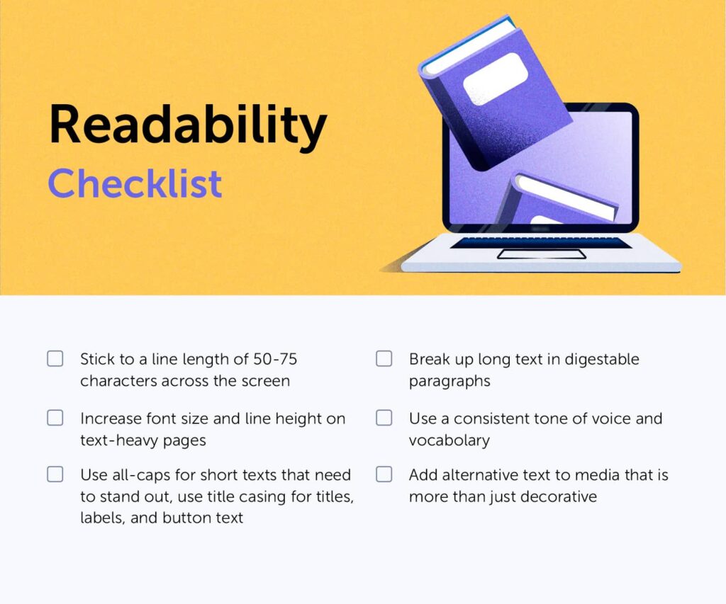 mouseflow's tweet image. Picking the right font for your brand is like finding the perfect outfit—it&apos;s all about balancing comfort (#readability) with style. Our #Brand Designer shared a checklist she uses to ensure our #website is readable without losing its flair. 😎 

#design #accessibility