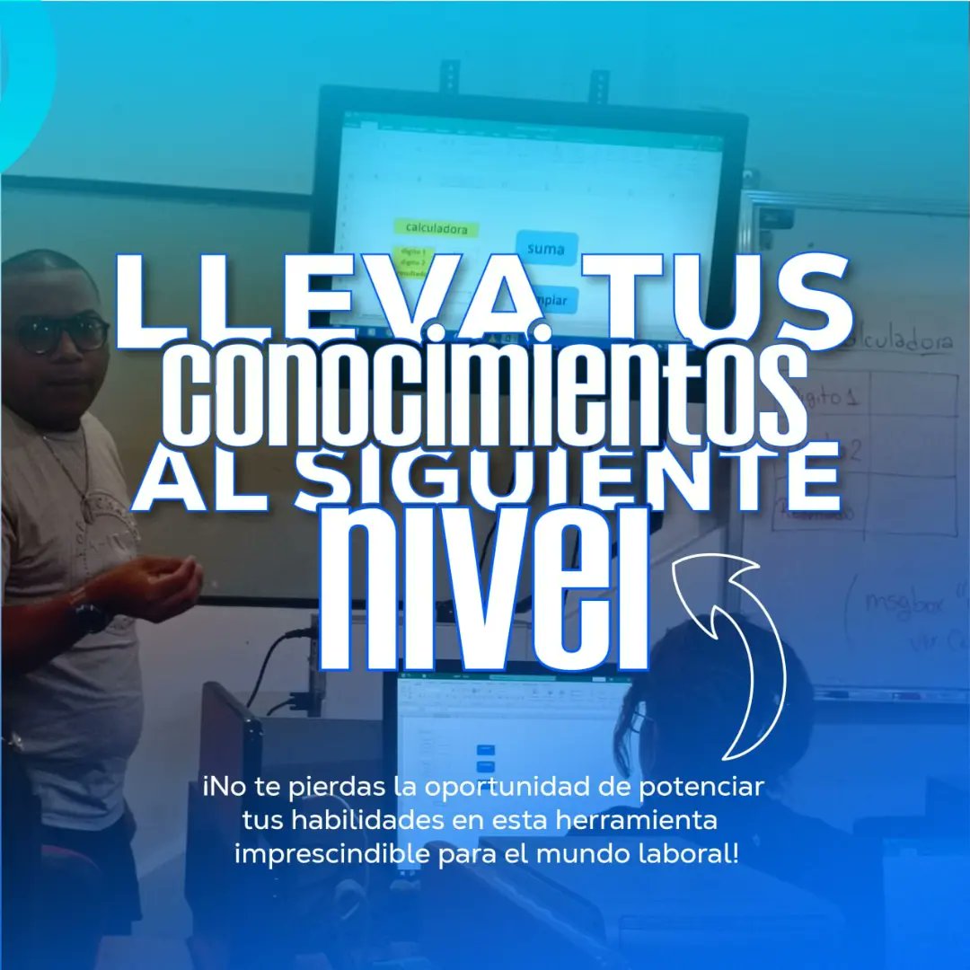 #01Ago ¿Quieres mejorar tus habilidades en Excel? ¡Esta es tu oportunidad! Ofrecemos el curso gratuito de Excel Avanzado. Gracias a nuestra Gob <a href="/Soykarinacarpio/">Karina Carpio</a>. Esta herramienta te permitirá sobresalir en tu carrera. ¡Inscríbete hoy y lleva tus habilidades al siguiente nivel!