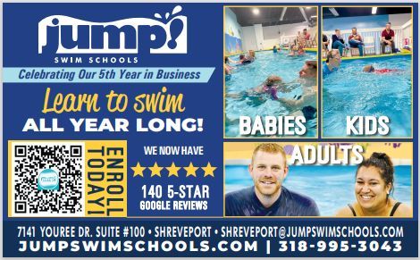 MacKIDShreveprt's tweet image. 🏊‍♀️Got fall swimming lessons booked yet? 

#FirstLessonFree 🆓with code #MacKid at registration!
 🐠Toasty Water
🤿 Small Class Size
 🐠Mommie &amp;amp; Me Starter Lessons
 Jump Swim Schools Shreveport ~ Enrolling NOW
👇🌺👇
jumpswimschools.com/why-choose-jump

#Shreveport #SwimmingLessons #Swimming