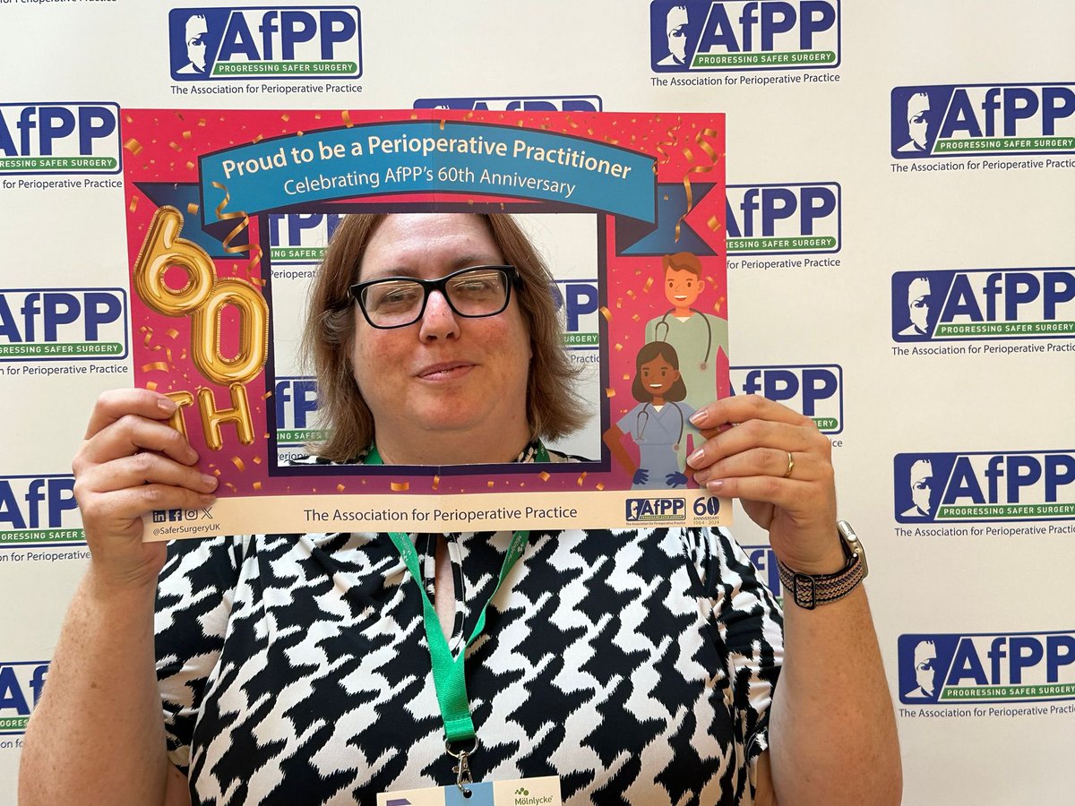 NORS Perioperative Team - Oxford (@oxfordnors) on Twitter photo Our Amazing Team Leader, Angela is at the <a href="/SaferSurgeryUK/">AfPP - SaferSurgeryUK</a> AfPP conference!
Our beacon of knowledge and wisdom, Sister Angela is proud to be a Perioperative Practitioner!
#AfPP #HCPC #CPD 🥳 Our Amazing Team Leader, Angela is at the <a href="/SaferSurgeryUK/">AfPP - SaferSurgeryUK</a> AfPP conference!
Our beacon of knowledge and wisdom, Sister Angela is proud to be a Perioperative Practitioner!
#AfPP #HCPC #CPD 🥳
