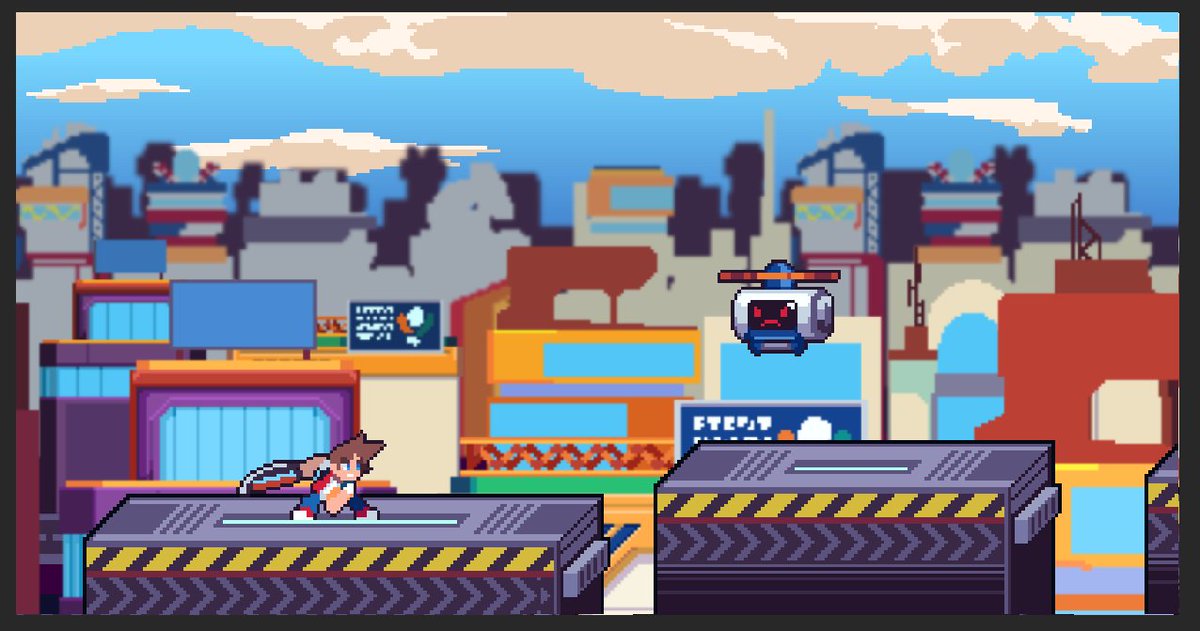 Background blur? or nah...
#indiedev #gamedev #indiegame #pixelart