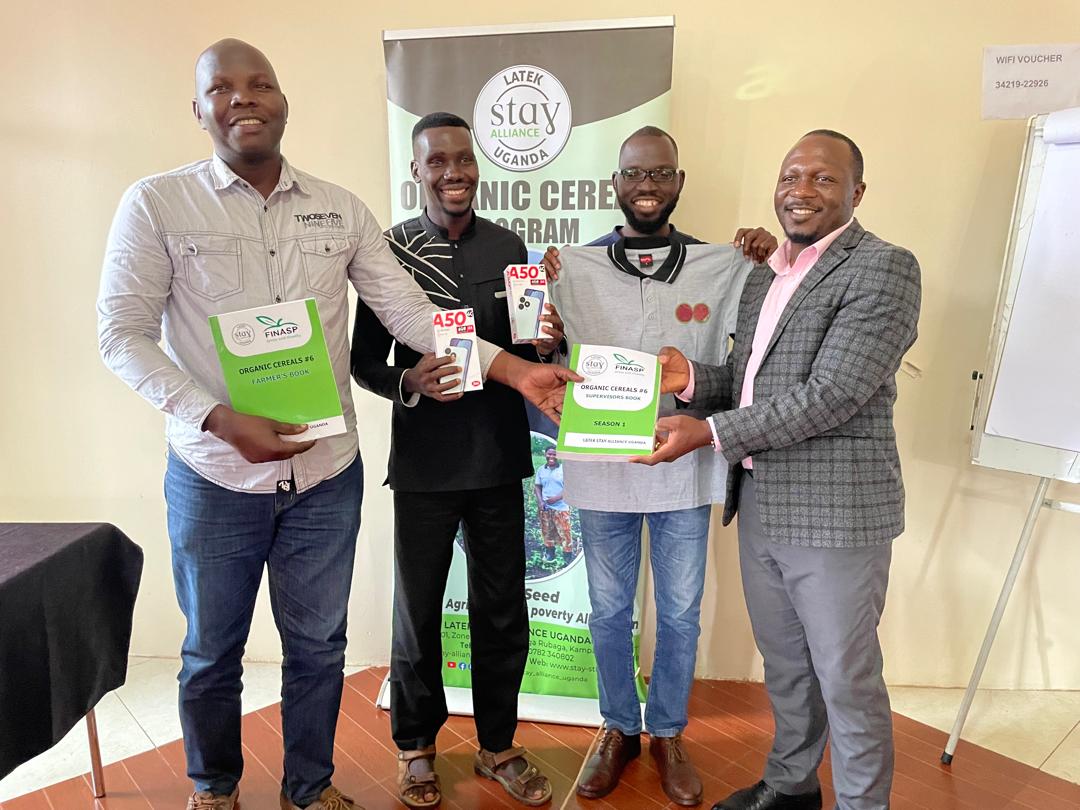 LatekStay's tweet photo. We are thrilled to announce the official launch of the OC#6 program!  This phase of the Organic Cereals Program was launched earlier this week by our Executive Director and BOD members of Latek Stay Alliance Uganda, alongside Program Managers and Officers from our implementing- https://t.co/QC90naURs3