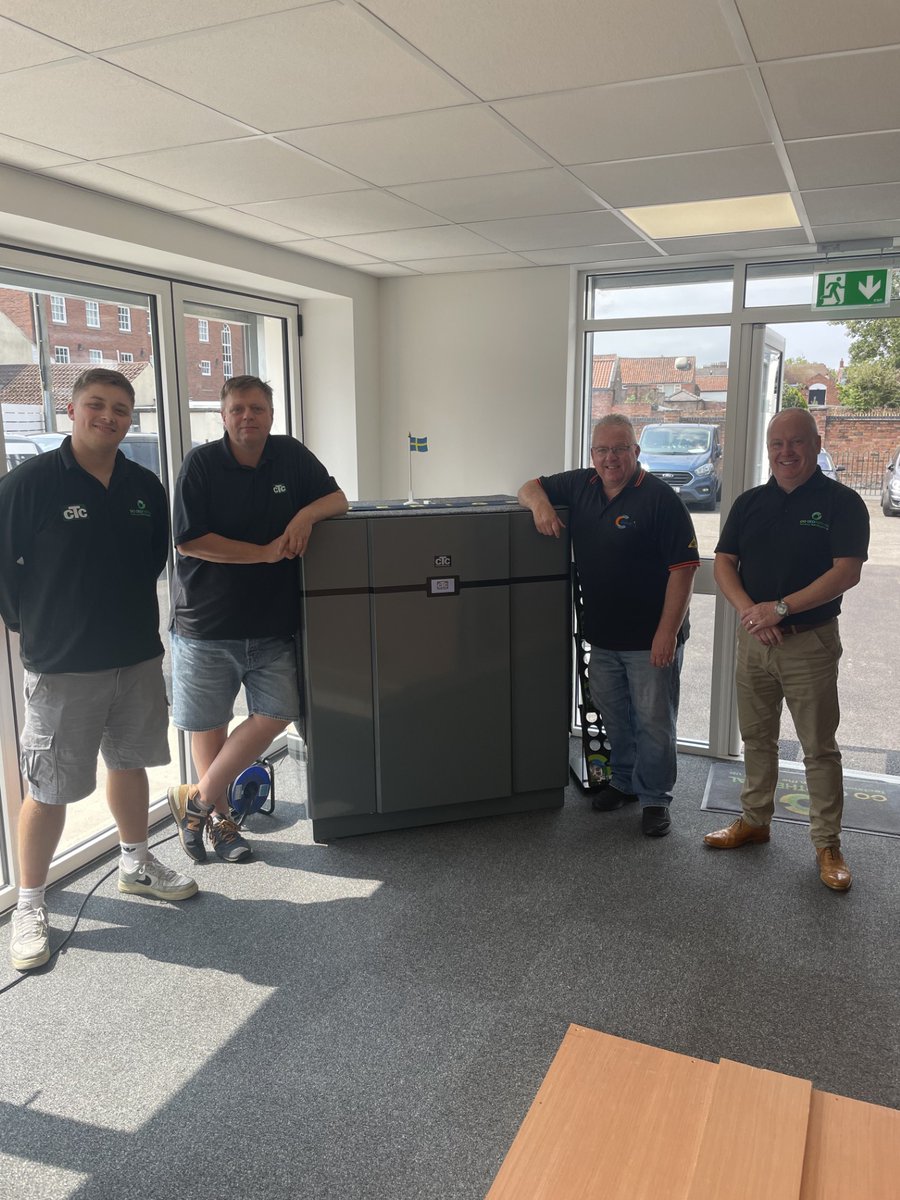 GoGeothermalLtd's tweet image. We had a fantastic few days with @paulrhull welcoming him to our commercial office and showing him around the CTC Pro and Waterkotte commercial heat pump range.

We look forward to working closely with Paul in the future on various commercial projects!

#GoGeothermal #CTC