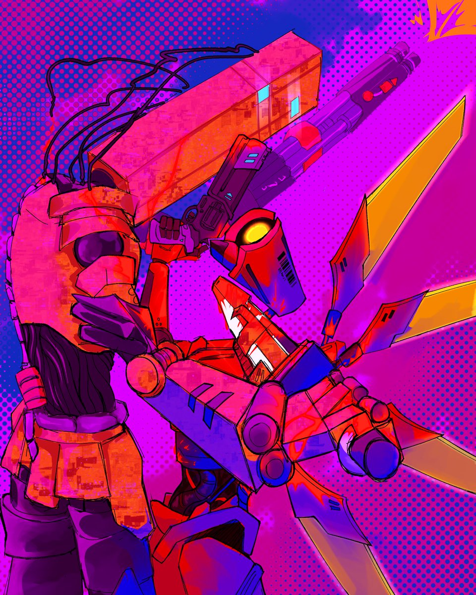 celerys0da's tweet photo. does this ship even exist. idk i drew this last november #ultrakill https://t.co/7tbng9Tms7