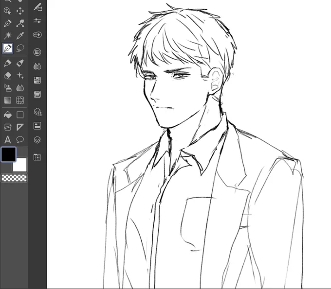 もう10年もこの男を描いてるのか…… 