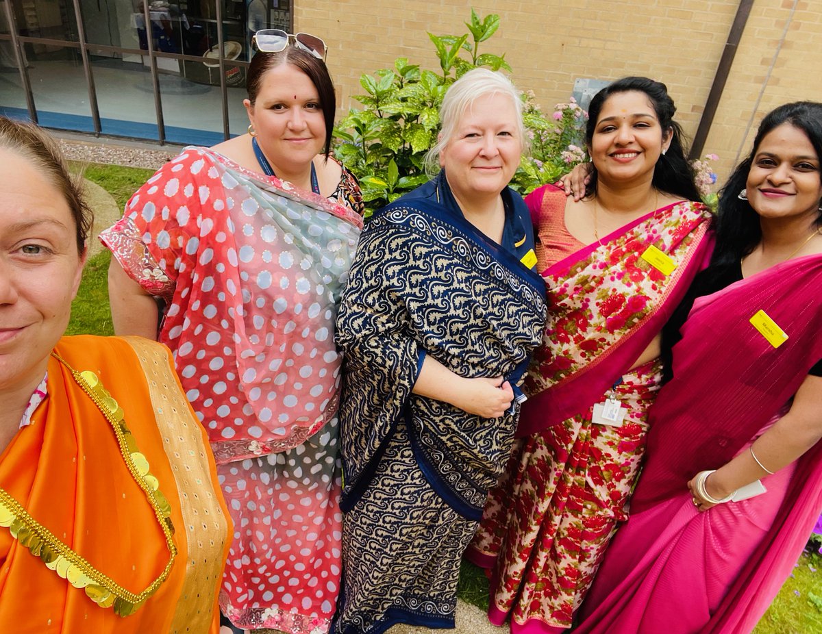 Celebrating our diverse workforce for South Asian Heritage Month 🌹🌼