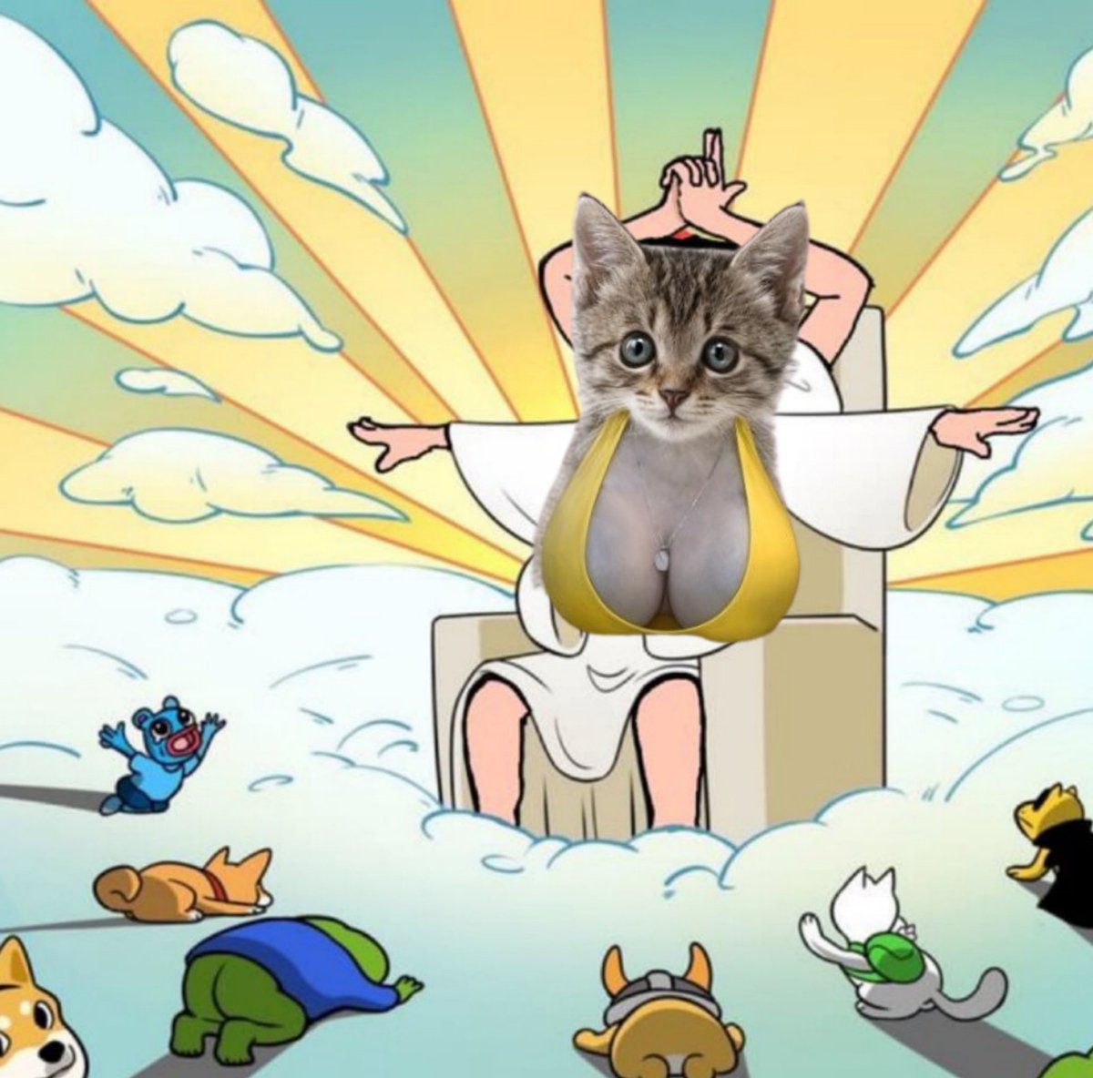 StoneKarinn's tweet photo. Make cats even greater! π»β¨ Turn a @catwifboobs into an icon and spread joy to all cat lovers. Let's celebrate our adorable felines! π±π
#CatLovers #CatIcons https://t.co/bizoZsogzq