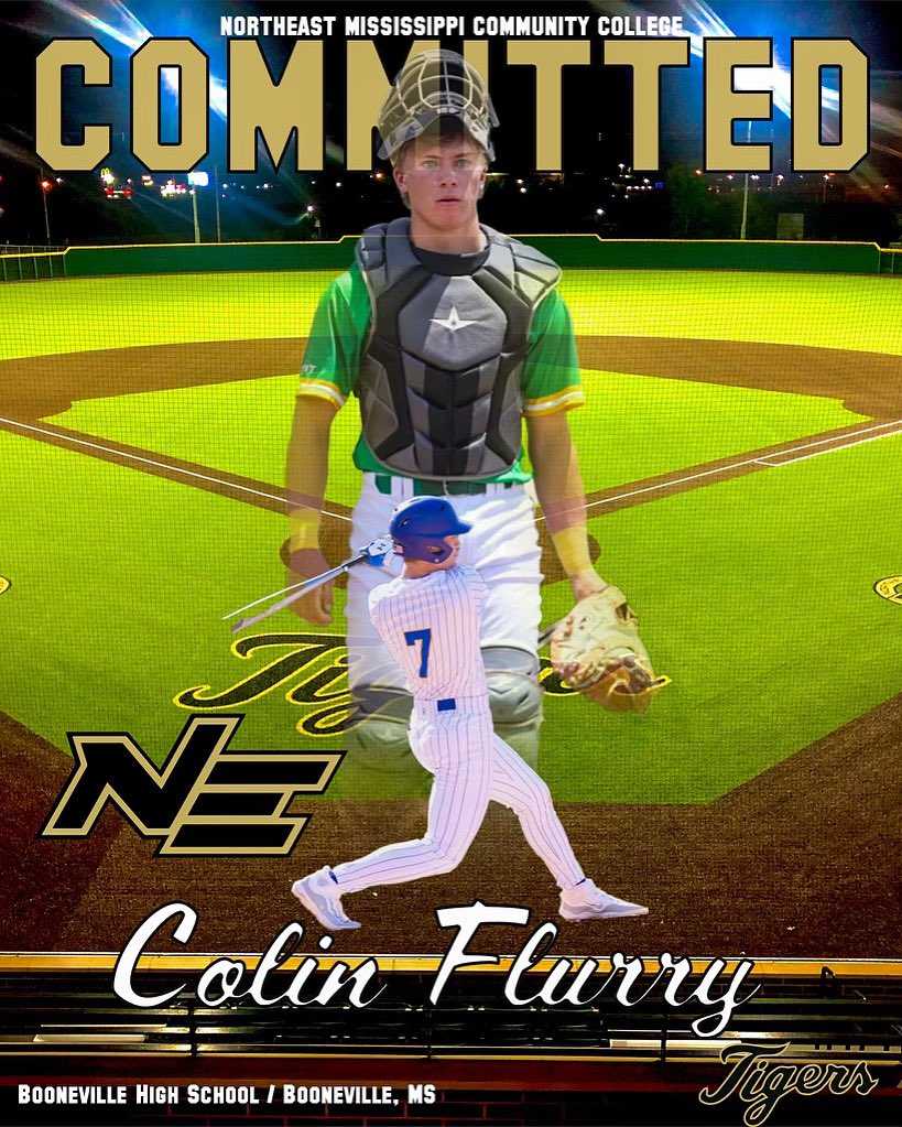 Colin Flurry (@flurrycolin) on Twitter photo Excited and blessed to say I will be continuing my baseball career at <a href="/NEMCCBASEBALL/">Northeast Baseball</a>
<a href="/BHSDevilBall/">Booneville Baseball</a> Excited and blessed to say I will be continuing my baseball career at <a href="/NEMCCBASEBALL/">Northeast Baseball</a>
<a href="/BHSDevilBall/">Booneville Baseball</a>