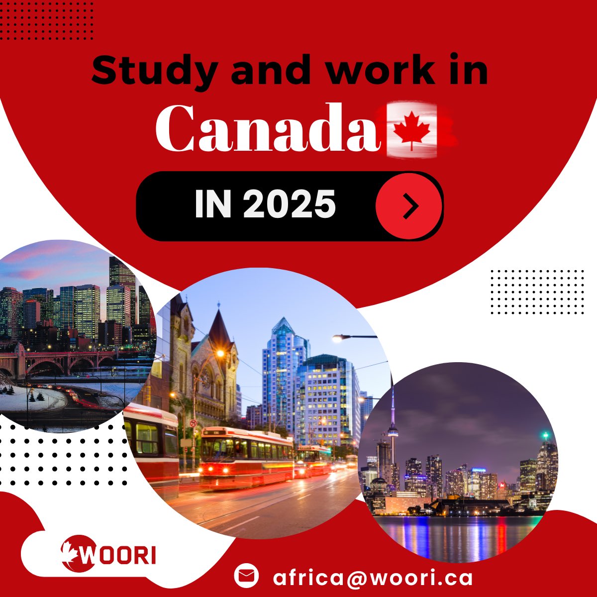 If you or anyone is looking to study in 2025 in Canada, Send me an email from the flier. I assist students from high school, university preparation , colleges and universities. 
With direct partnerships with most of the schools in Canada this helps me create value, run a highly