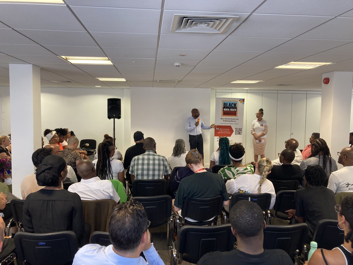 There's so much still to do to tackle disparities in mental health care for Black people.

But yesterday's <a href="/BMHManifesto/">Black Mental Health Manifesto</a> launch event felt like a memorable step in the right direction.

Read about the calls within the manifesto here 👉 bmhwa.co.uk