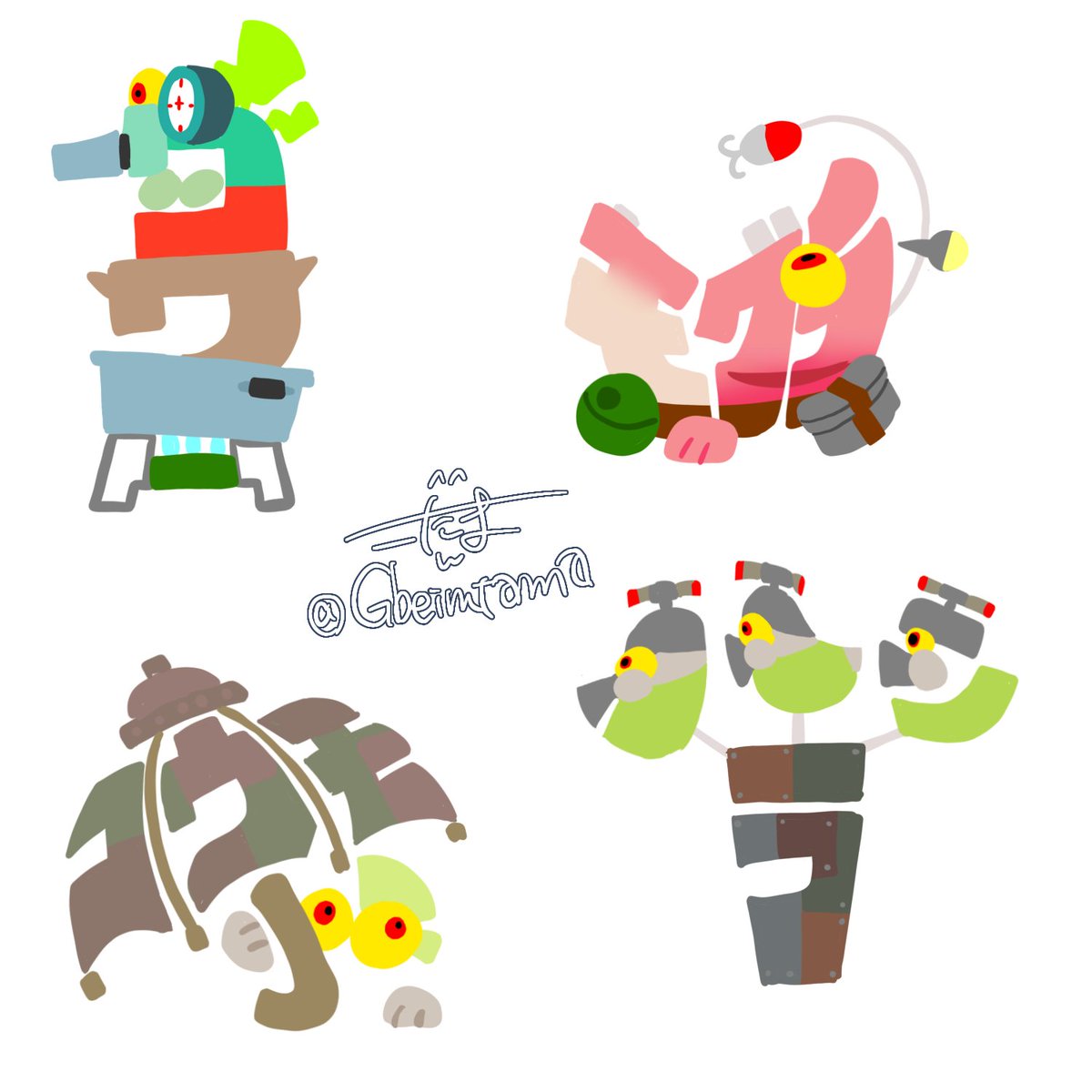 大鮭🐟の文字遊び②