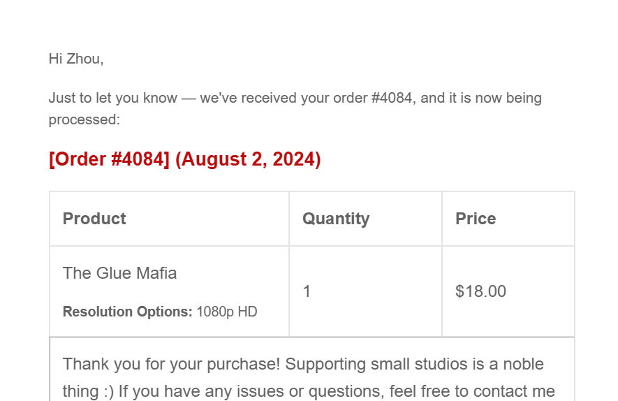 HasebeZ's tweet photo. @SpannerWilkins HI i bought some something on your website and succefully paid it.  however my order is still processing with no download link,   could you help with? send you email also spannerwilkins@redrebelstudios.com https://t.co/2wZkjeBYcc