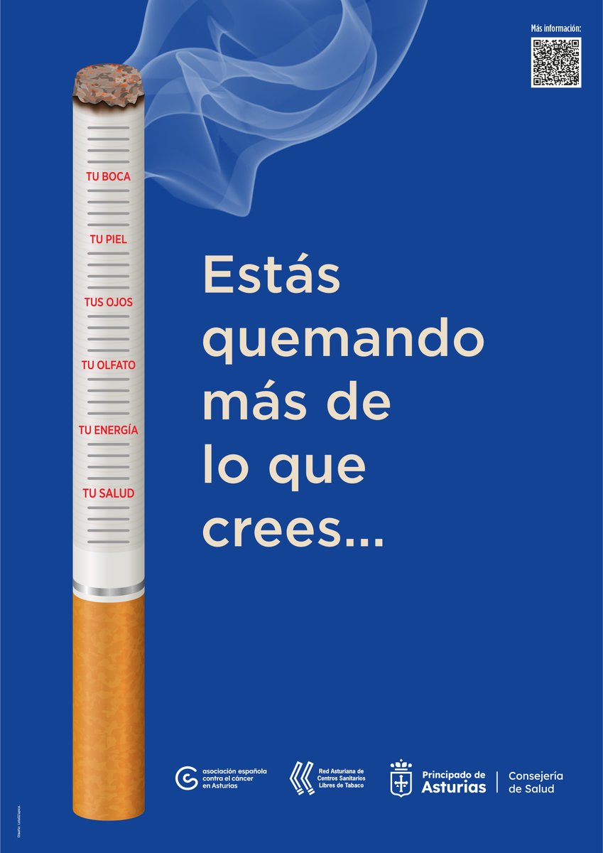 astursalud's tweet photo. ‼️𝐃𝐞𝐣𝐚𝐫 𝐝𝐞 𝐟𝐮𝐦𝐚𝐫 𝐞𝐬 𝐩𝐨𝐬𝐢𝐛𝐥𝐞, 𝐭ú 𝐩𝐮𝐞𝐝𝐞𝐬 𝐜𝐨𝐧𝐬𝐞𝐠𝐮𝐢𝐫𝐥𝐨‼️

🏥Si necesitas ayuda, acude a tu centro de salud. Te informarán y te apoyarán en el proceso

💭Recuerda!
Fumar es perjudicial para tu salud

#vidasaludable
#dejardefumar https://t.co/xnPR0L1vIP