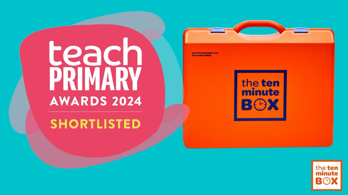 fiveminutebox's tweet image. We’re delighted to announce that The Ten Minute Box multisensory digraph intervention has been shortlisted in the #PrimaryYears SEN category of the #TeachAwards 2024! Thanks 
@TeachPrimary written by @RInghamUSL and Julia Rowlandson #fiveminutebox
.