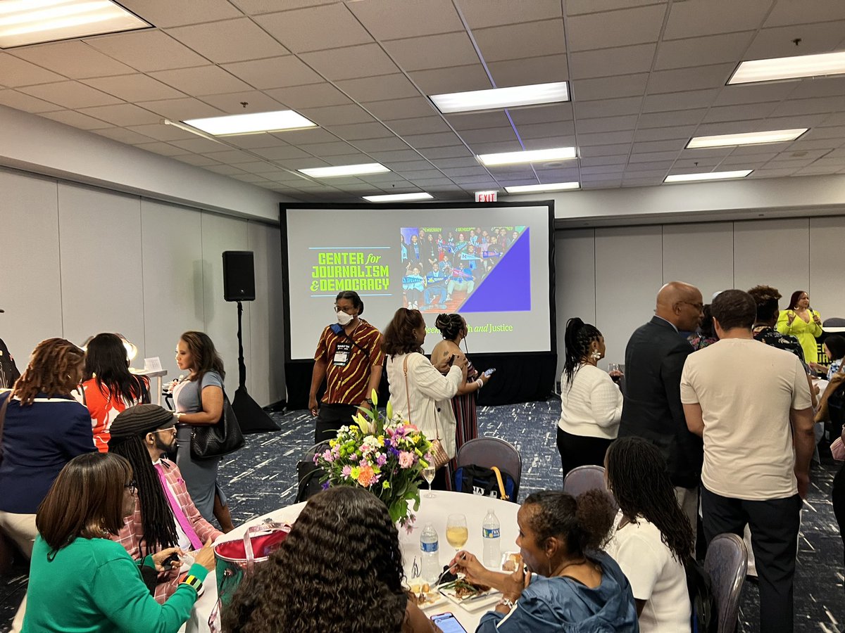 JeremyJenkinsTV's tweet photo. Day 2 at the 2024 NABJ Convention and Career Fair! More connections, inspiring sessions, and unforgettable moments. #NABJ2024 #Day2 #Networking https://t.co/ITAHfg66mz