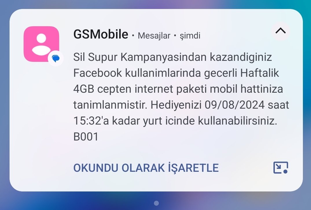 Türk Telekom, SİL SÜPÜRDEN İLK KEZ FACEBOOK hediye etti.:)))) Sanırım, bu dünyadan bir INSTAGRAM gelip geçti.🙃 #instagram #instagramdown #sosyalmedya #türktelekom