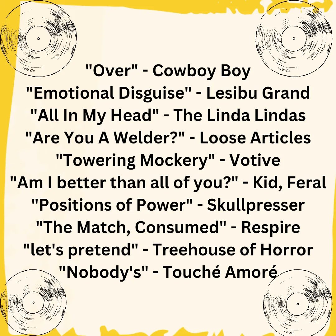 ✨July Em Tells You What to Listen to is now up!!✨
Go listen to some rad punk, metal, cybergrind, emo, screamo, and so much more!! Link in bio!!