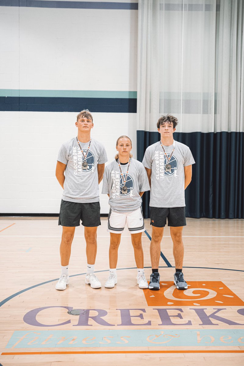 Congratulations to the High school Clockwork Academy MVP and 3x3 Champions! 🏆