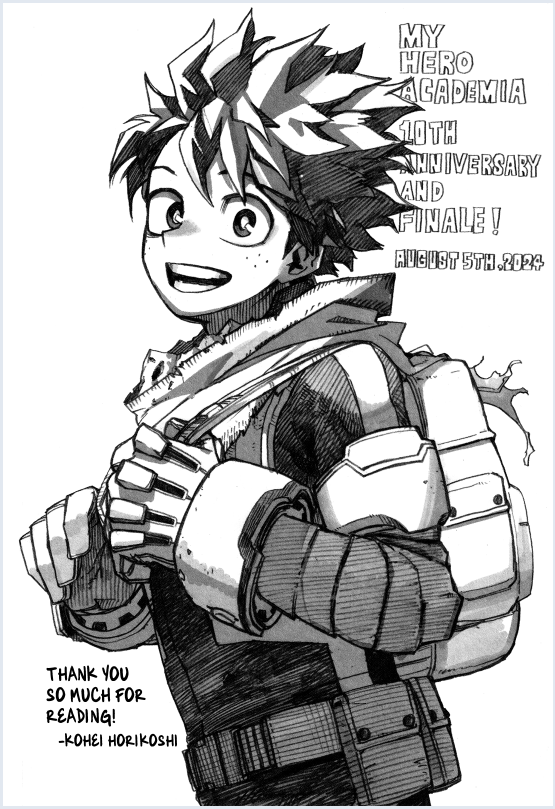 Rodimus_Prime83's tweet photo. Many didn't like the ending, personally I'm satisfied. I had a great time reading #MyHeroAcademia these past 10yrs. I look forward to his next project.
Thank you for taking me on there adventure
#GoBeyondPlusUltra https://t.co/BXEVtJFEPT