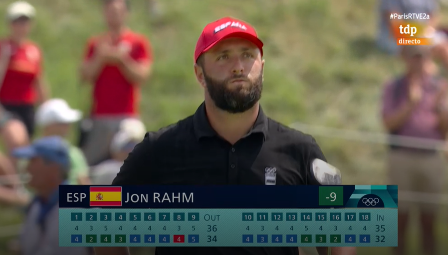 DanielRiusGolf's tweet photo. Muy buena jornada de Jon Rahm!

Superando el bache en los greenes a mitad de vuelta y firmando 66 golpes para -9 total. Ahora a 2 del liderato y en medalla. Queda un mundo pero llega al fin de semana con las opciones intactas y fino de juego.

David Puig con -4 tampoco ha dicho su última palabra.

#Golf #Paris2024