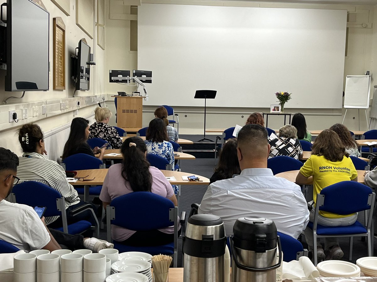 LittleStanmore's tweet photo. Honoured to lead a remembrance for a beloved colleague @RNOHnhs Privilege lies in witnessing the deep bonds of love and respect shared. May we cherish and uphold their legacy in our service to others. Rest in peace, dear friend. #NHS #Remembrance #HospitalChaplain https://t.co/P2Pt4mpKpJ