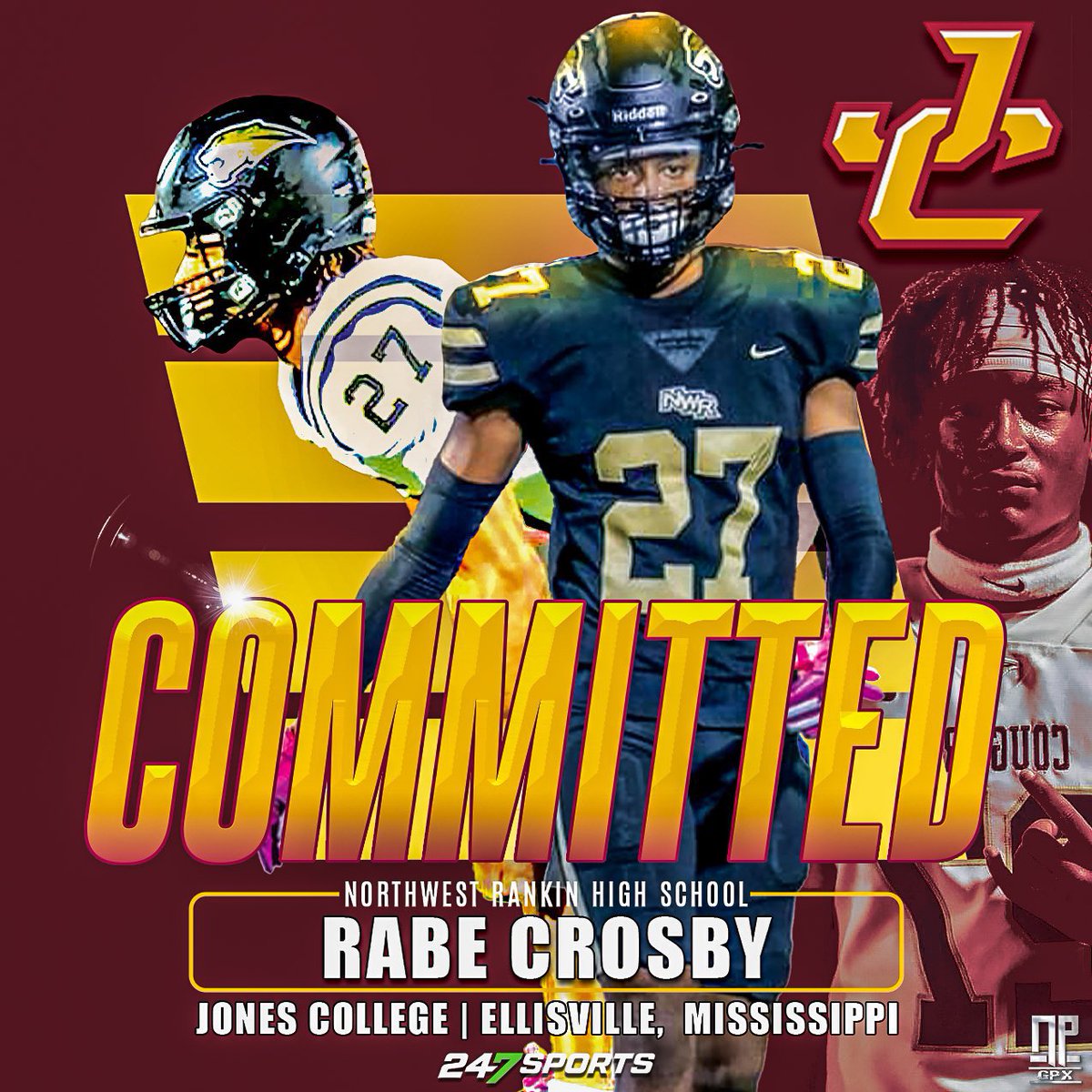 Congratulations to Rabe Crosby on his commitment to Jones College!

We are very proud! 🐾