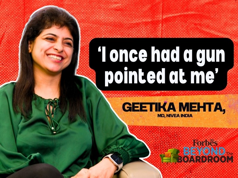 ForbesIndia's tweet photo. The seasoned honcho, Geetika Mehta, MD of Nivea India, talks about the dark and less glamorous sides of corporate leadership, learning to take them in her stride, and whether women set unrealistic expectations for themselves, on the personal as well as professional fronts. See the latest episode of Beyond the Boardroom here: https://t.co/TNuvMXF0Ag

Hosted by @TejeeshB