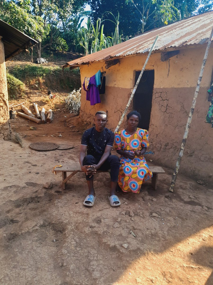 After successfully completing my LLB, I paid a visit to my mother in Buhweju . Since 2020, I had never returned home, and the mission was to go home and make my mother know that his son was not in Kampala joking on streets. Thanks to my parents, who have pushed me this  far.