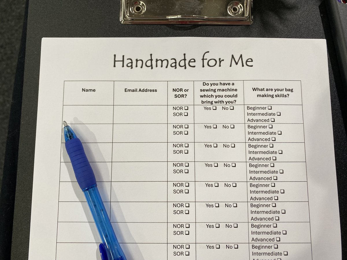 Don’t forget to sign up for my bag making classes when you’re at Craft Alive, Perth or just message me now with the details 😀 All courses will be in person 
.