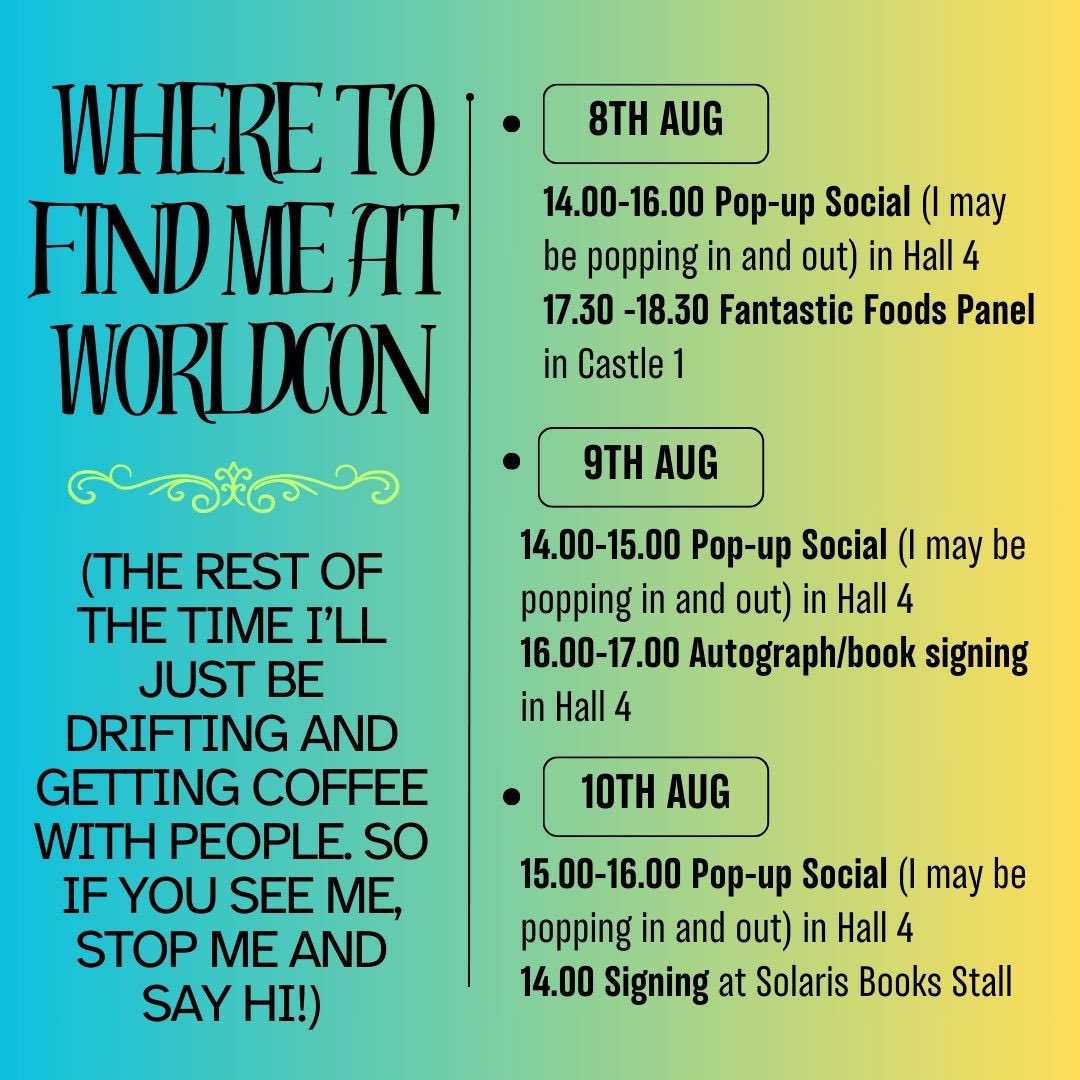 Emma Sterner-Radley (never here.) (@emmasterner) on Twitter photo Ready to talk about SFF books and/or snacks? For those of you who come to the signing on the Friday - I’ll have a delicious treat for you! For those who come to the signing on the 10th - <a href="/Solarisbooks/">Solaris Books</a> will have a little surprise! Oh and the 10th is my birthday. Just saying. Ready to talk about SFF books and/or snacks? For those of you who come to the signing on the Friday - I’ll have a delicious treat for you! For those who come to the signing on the 10th - <a href="/Solarisbooks/">Solaris Books</a> will have a little surprise! Oh and the 10th is my birthday. Just saying.
