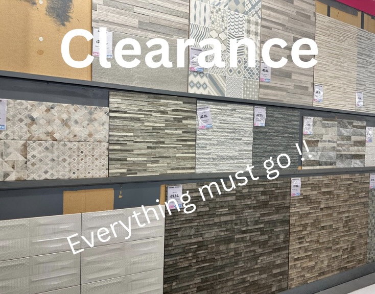 RELOCATION SALE, EVERYTHING MUST GO, big savings on all stock and displays at Tile&amp;BathCo Pontypridd visit Today
Visit our store at Pontypridd before we re-locate for fantastic deals that you simply cannot miss

Visit Today: Treforest Industrial Estate Pontypridd, Pontypridd GB