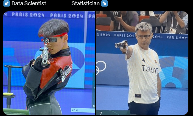 Qui est le plus précis : les algos ou les chiffres ? Paris 2024 nous le dira ! 🎯
#JOParis2024 #Turkish