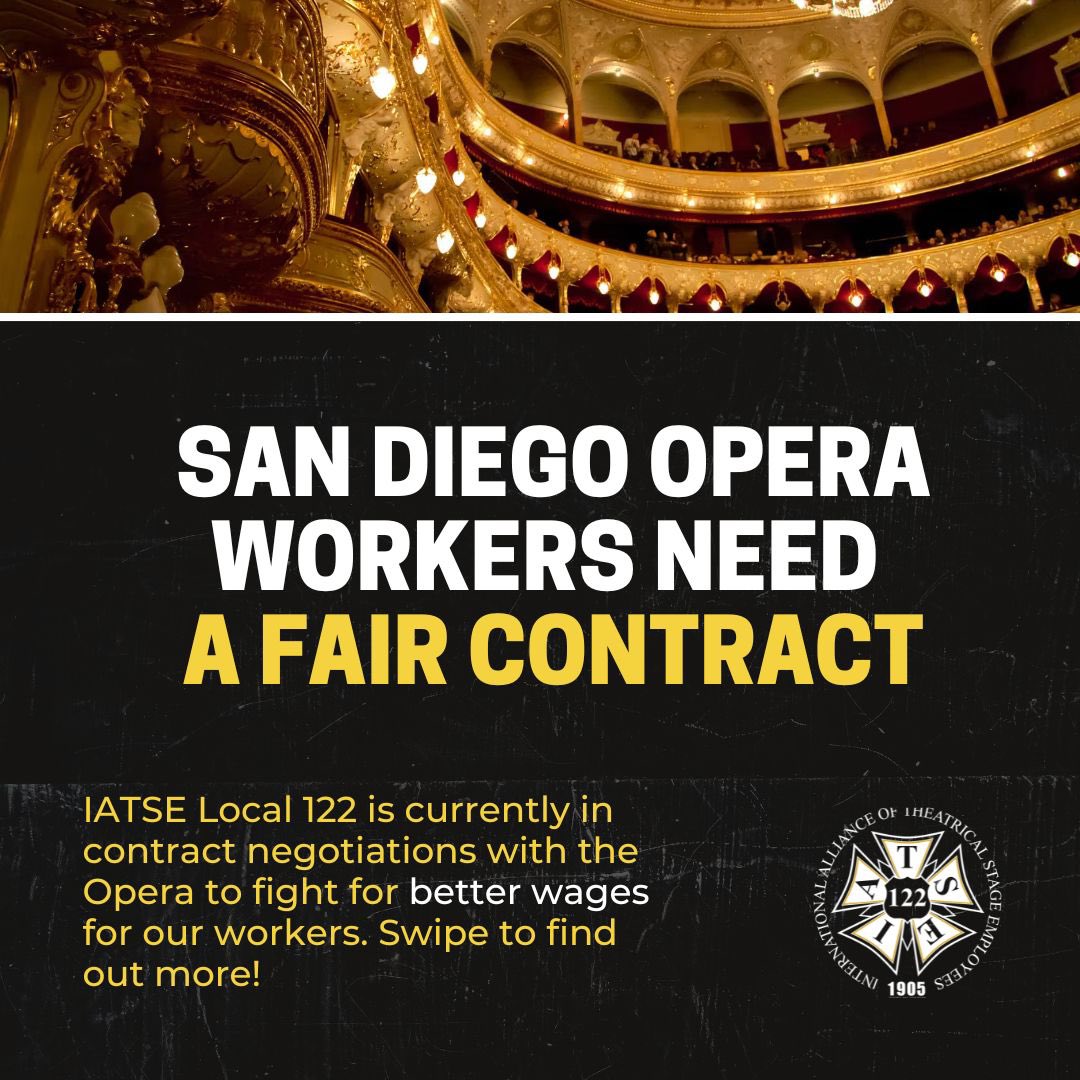 IATSE 122 tweet media