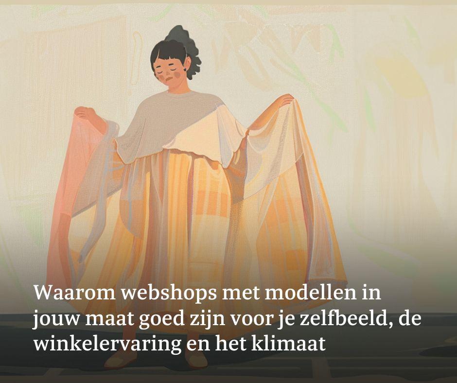 Wanneer we online shoppen is het vaak gokken naar de pasvorm. Een probleem dat kan opgelost worden met modellen in de maat van de consument, klinkt het in nieuw onderzoek. Lees het artikel via deze link ➡️ bit.ly/4fwKnuM