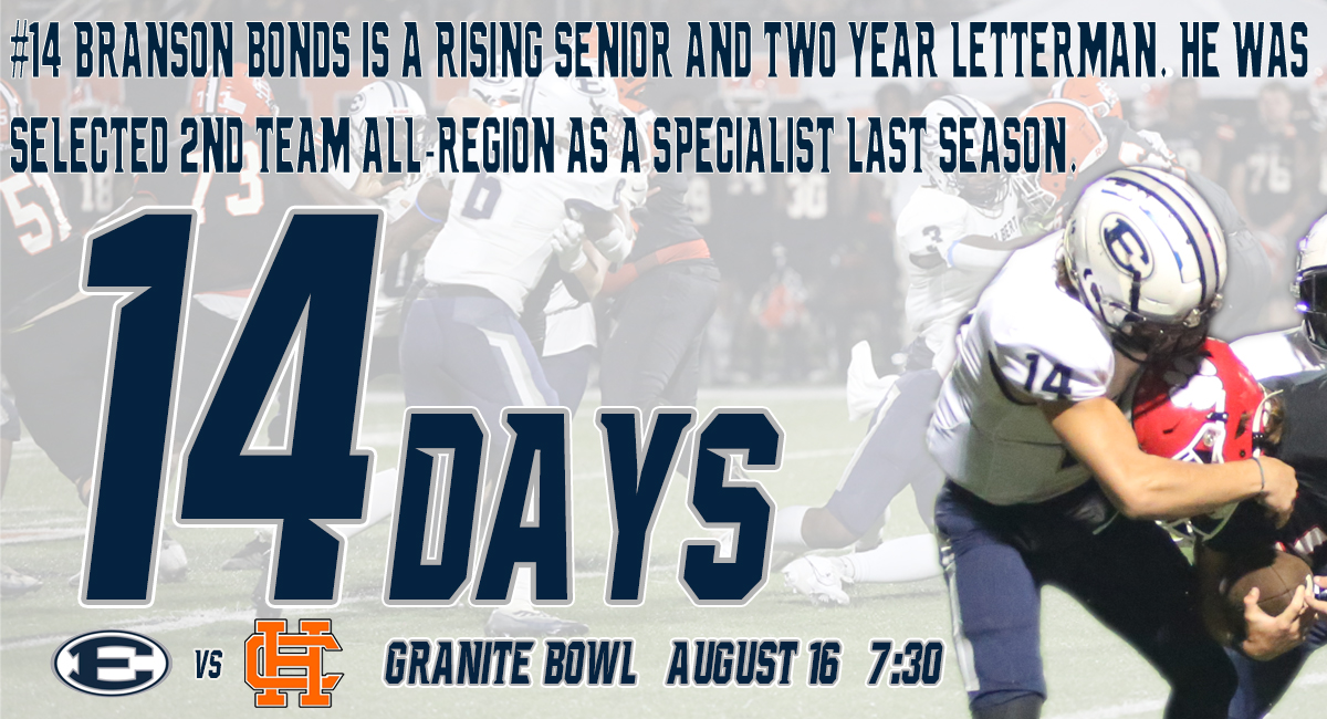 14 Days until the Blue Devils kick off the 2024 season in the Granite Bowl vs Hart County!                             #hornsup
<a href="/ECCHSAthletics/">ECCHSAthletics</a>
<a href="/ECCHS_GA/">ECCHS</a>