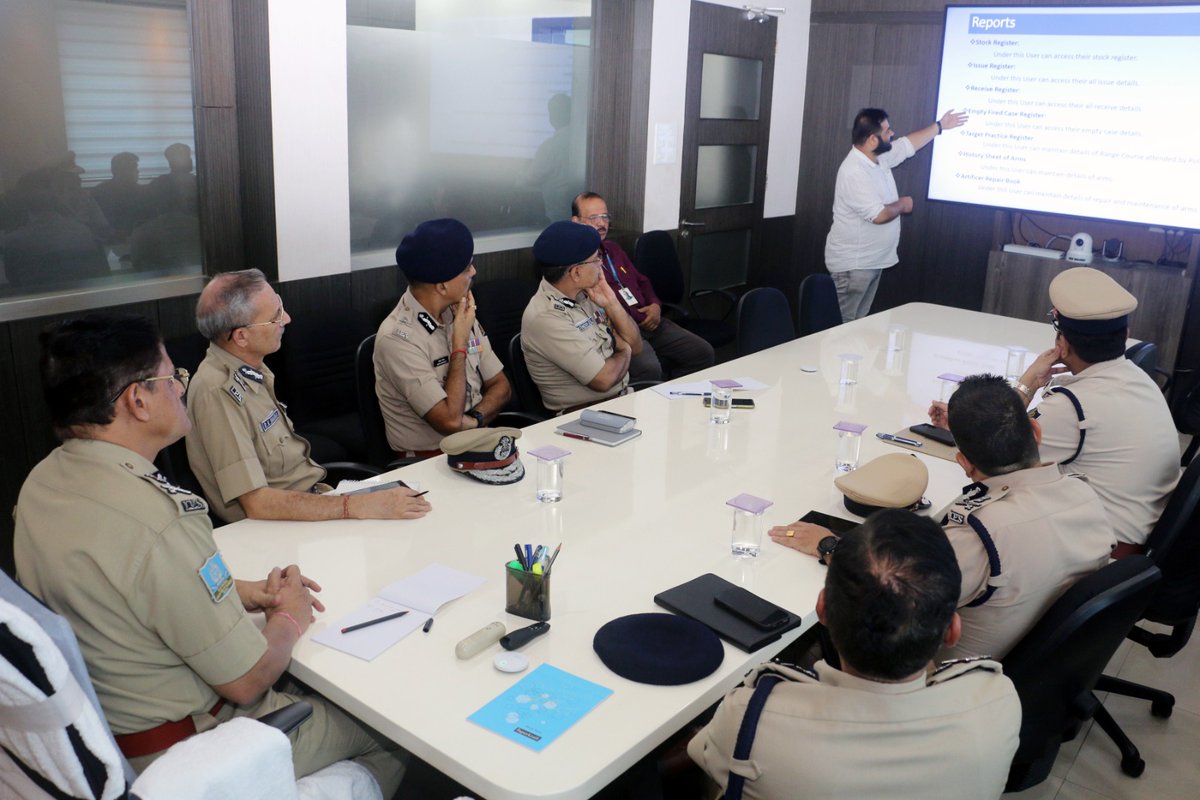 The E-Module for Inventory Management of Arms, Ammunition &amp; Munitions was inaugurated today by Shri Arun Kumar Sarangi, DGP Odisha. This digital initiative will enhance security and accountability. #OdishaPolice #DigitalIndia #ArmsManagement