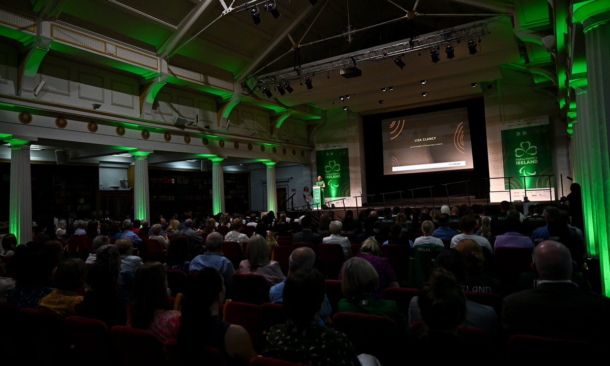 THIS IS US!

What a day yesterday at the RDS! The buzz and excitement is real as we officially presented the 35 athletes and support staff that will represent our nation at the 2024 Paralympic Games in Paris. (1/2)