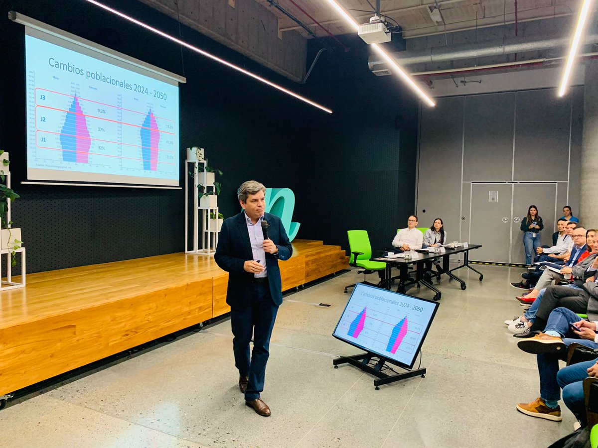 <a href="/GrupoEnergiaBog/">MegoEHT</a> <a href="/juanortega3/">Juan Ricardo</a> <a href="/johnarboleda63/">John Jairo Arboleda</a> 💙 «Hay visiones sobre el futuro del trabajo. Una de ellas es la optimista, donde habrá mayor flexibilidad y personalización del trabajo», Manuel Esteban Acevedo Jaramillo, rector de la <a href="/UniversidadCES/">Universidad CES</a>, en su ponencia Acciones de formación del talento en #CUEE2_0