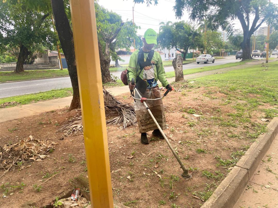 Despliegue a lo largo de la Av. Cuatricentenario, parroquia San José. Con trabajos de desmalezado con maquinaria desmalezadora de 4 ruedas, barrido profundo y recolección de desechos vegetales. 

<a href="/NicolasMaduro/">Nicolás Maduro</a> 
<a href="/delcyrodriguezv/">Delcy Rodríguez</a> 
<a href="/JosueLorcaV/">Josué Lorca Vega</a> 
<a href="/rafaellacava10/">Rafael Lacava</a> 
<a href="/JFuenmayor_PSUV/">Julio Fuenmayor</a>